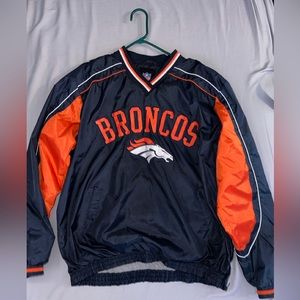Vintage Broncos Windbreaker Pullover